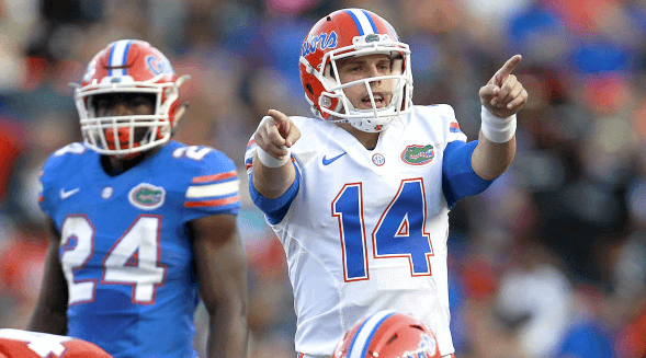 Luke Del Rio, defense star in Gators’ spring game