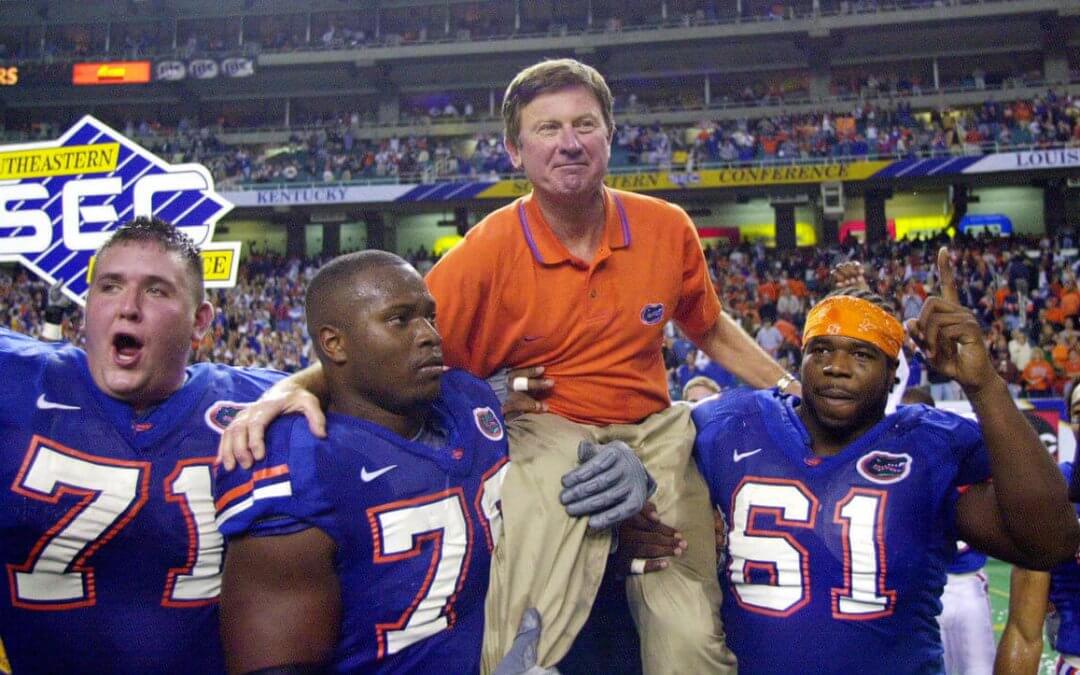 Steve Spurrier inducted into Hall of Fame for the second time