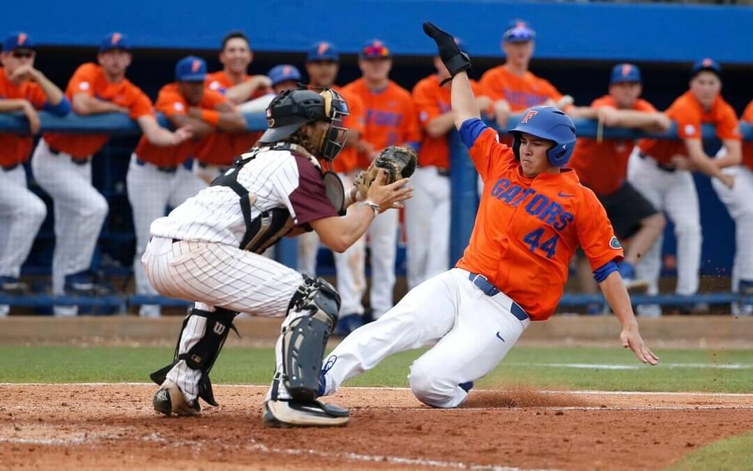 Gator baseball fends off Bethune Cookman to advance to Super Regionals