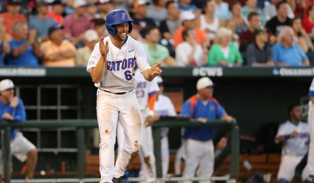 Larson lifts Gators to Game One Super Regional victory with 11th inning WALKOFF
