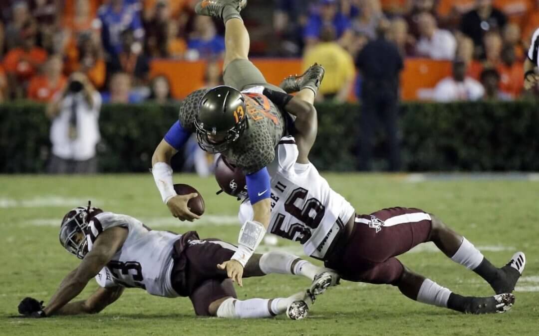 Aggies kick Gators to the curb, and push them to the brink of disaster