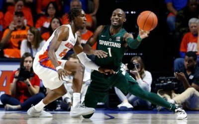 Gators fight, but ultimately outclassed by Michigan State