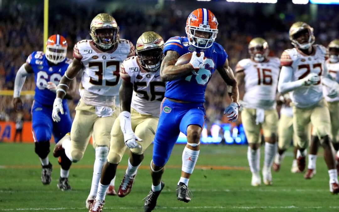 Seahawks select Florida WR Freddie Swain with 214th pick in 2020 NFL Draft