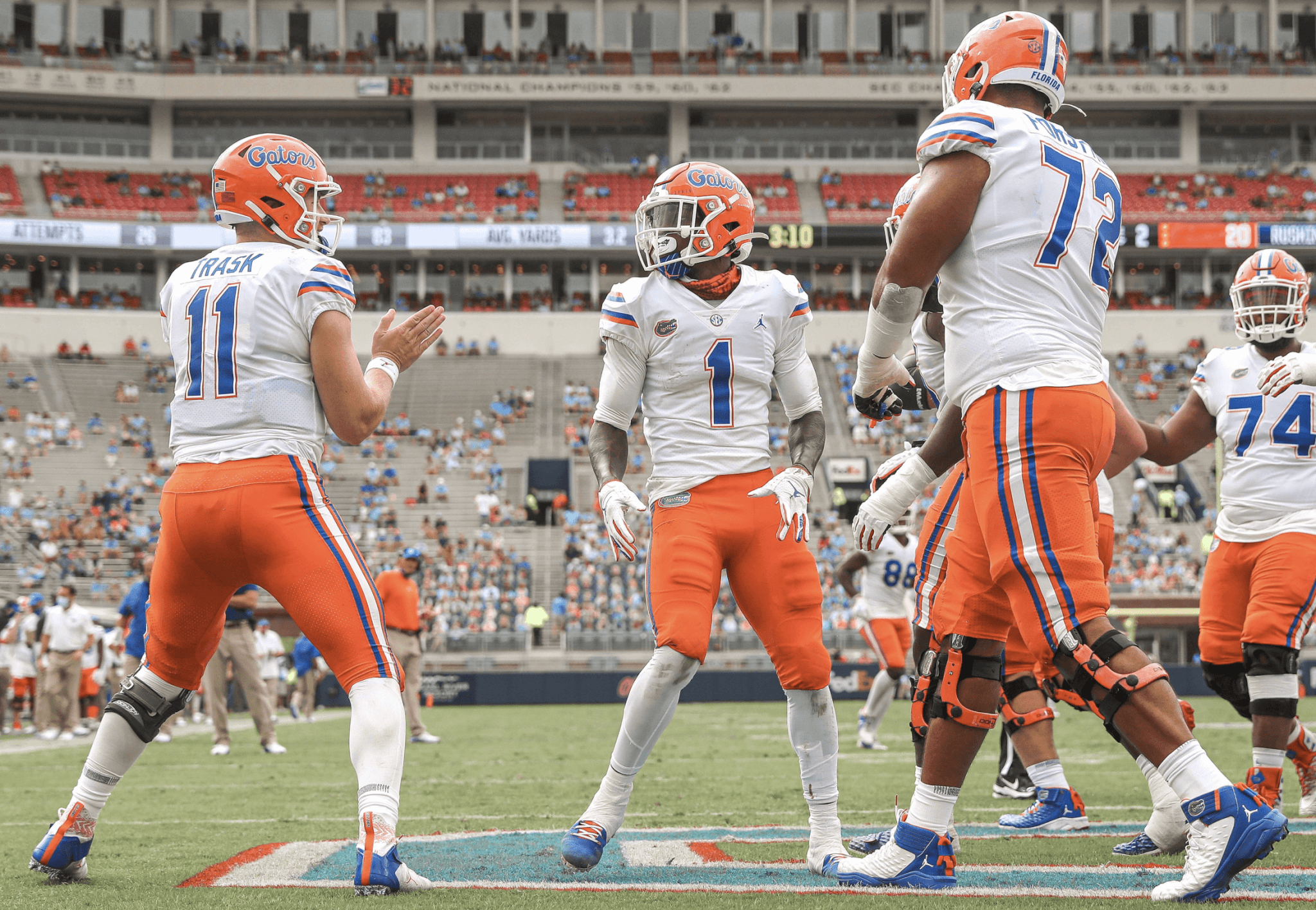 Florida vs. North Texas: Gators wearing rare blue-on-orange