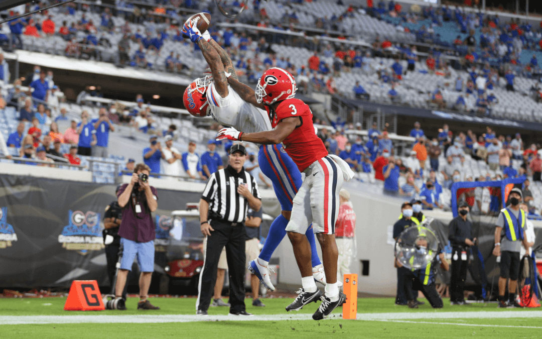 Florida 44, Georgia 28: Helmet Stickers and Plays of the Game