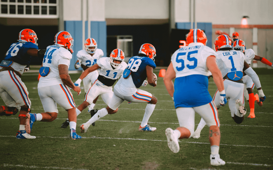 Videos: highlights from Gator football’s 2/26 practice