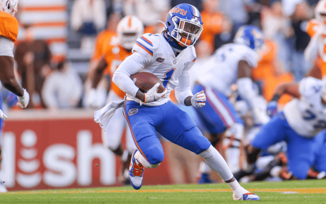 Former Florida WR Kadarius Toney selected 20th overall by NY Giants in NFL Draft