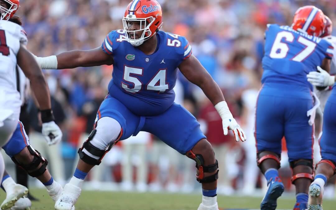 Florida offensive lineman O’Cyrus Torrence selected 59th overall by Bills in NFL Draft