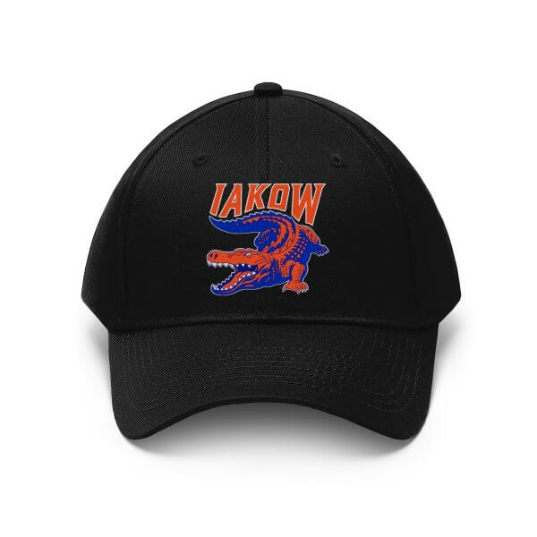 IAKOW Full Logo Unisex Twill Hat- White, Black, or Blue - Image 10