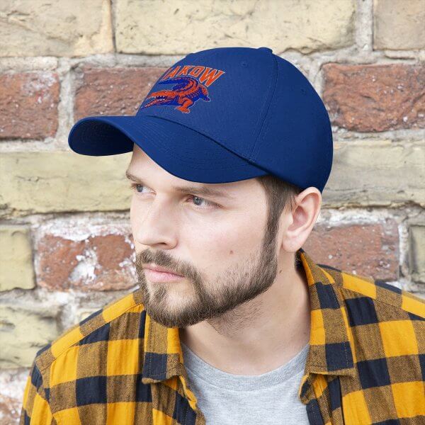 IAKOW Full Logo Unisex Twill Hat- White, Black, or Blue - Image 5