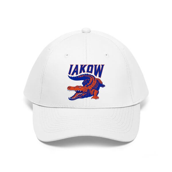 IAKOW Full Logo Unisex Twill Hat- White, Black, or Blue - Image 6