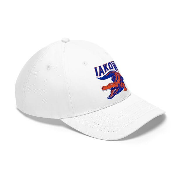 IAKOW Full Logo Unisex Twill Hat- White, Black, or Blue - Image 7