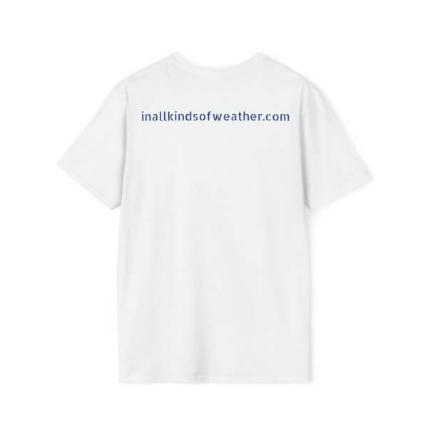 IAKOW Full Logo Unisex Softstyle T-Shirt- White, Blue or Black - Image 2