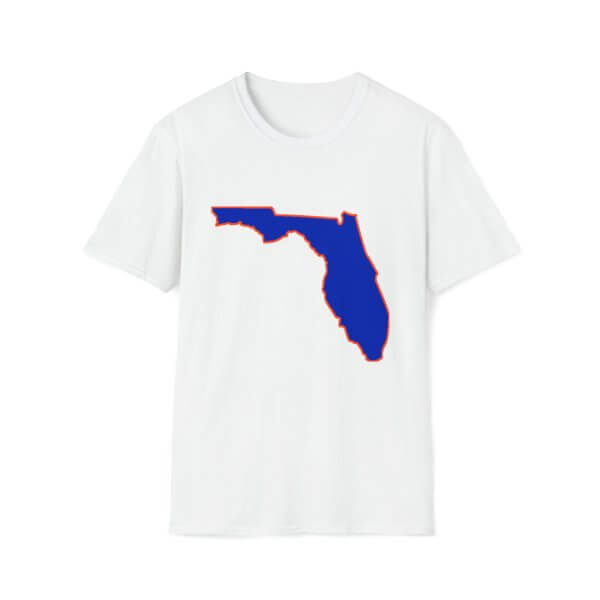 State Of Florida Unisex Softstyle T-Shirt - Image 4