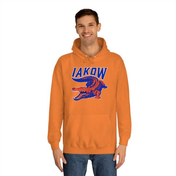 IAKOW Full Logo Unisex College Hoodie - Image 15