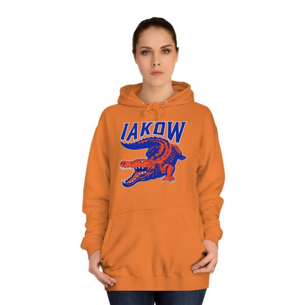 IAKOW Full Logo Unisex College Hoodie - Image 16