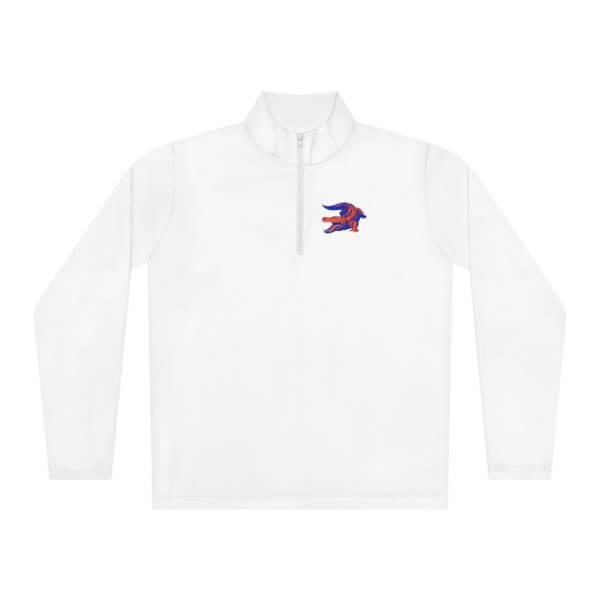 IAKOW Unisex Quarter-Zip Pullover- white, blue, or black - Image 2