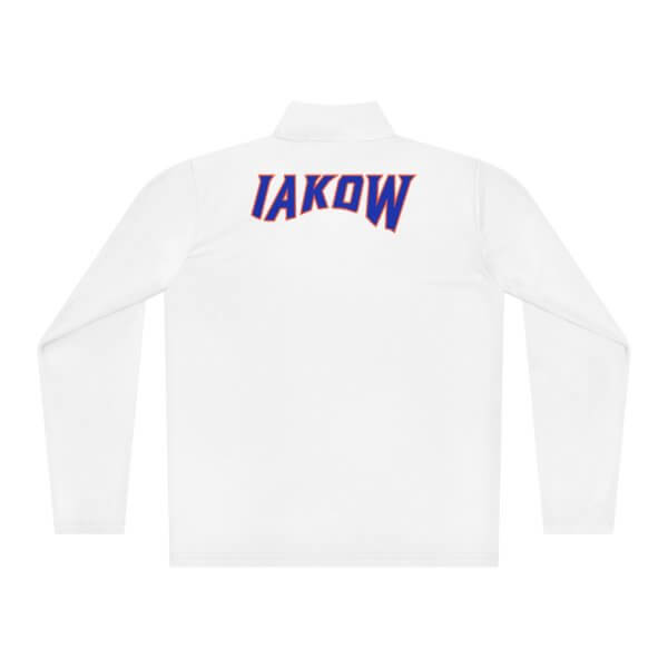 IAKOW Unisex Quarter-Zip Pullover- white, blue, or black - Image 3