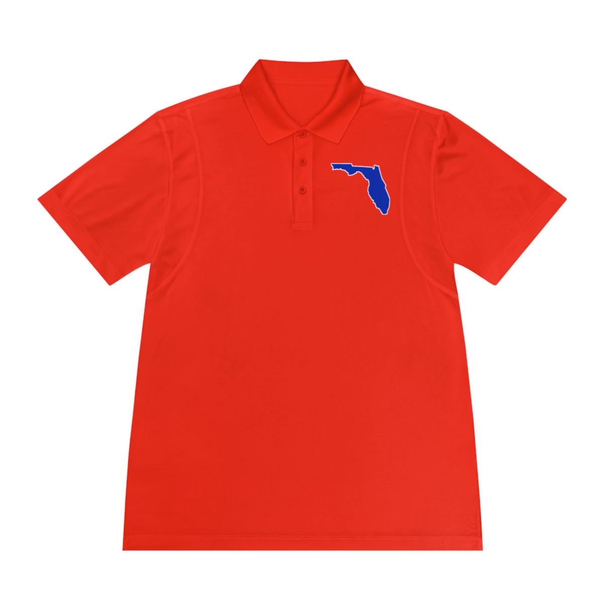 State of Florida Sport Polo Shirt- White, Orange, Blue or Black