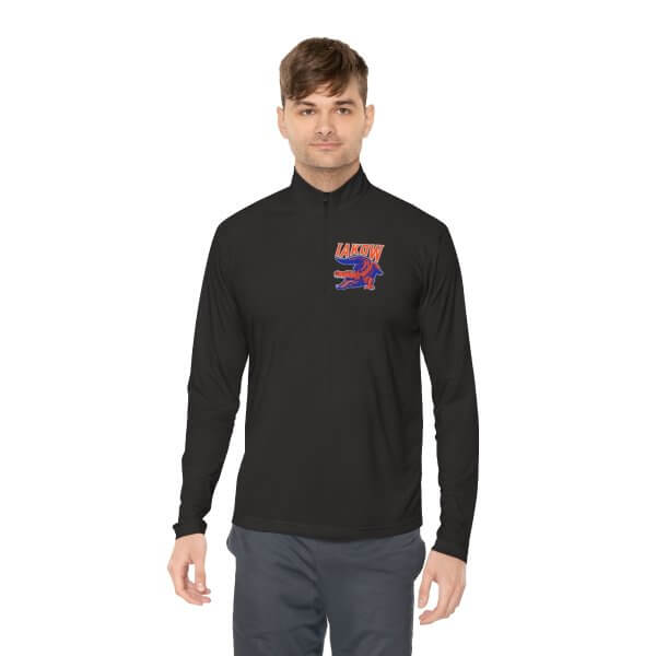 IAKOW Full Logo Unisex Quarter-Zip Pullover