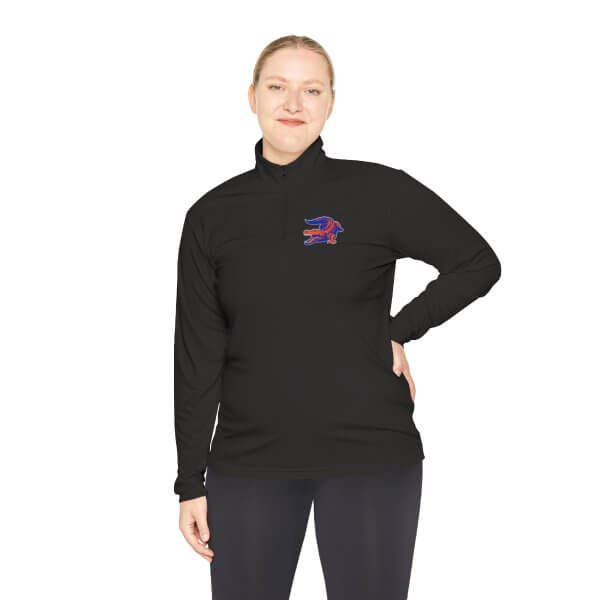 IAKOW Unisex Quarter-Zip Pullover- white, blue, or black - Image 7