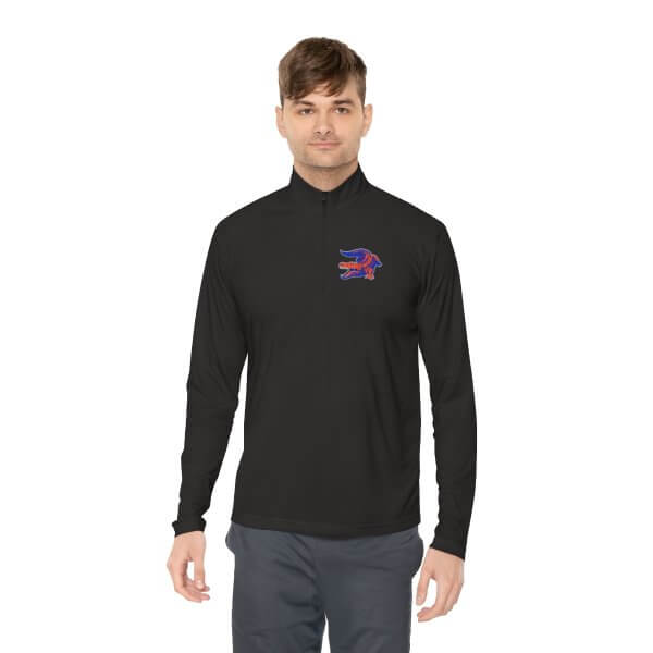 IAKOW Unisex Quarter-Zip Pullover- white, blue, or black - Image 8