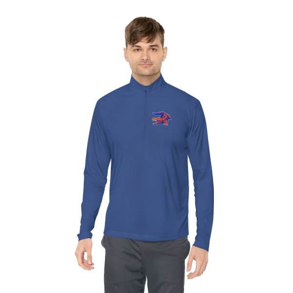 IAKOW Unisex Quarter-Zip Pullover- white, blue, or black - Image 12