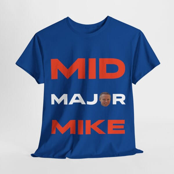 Mid Major Mike Unisex Heavy Cotton Tee - Image 6