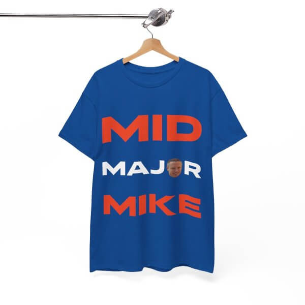 Mid Major Mike Unisex Heavy Cotton Tee - Image 7