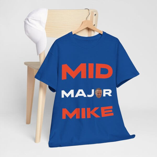 Mid Major Mike Unisex Heavy Cotton Tee - Image 8